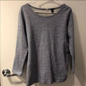 Jcrew sweatshirt style shirt